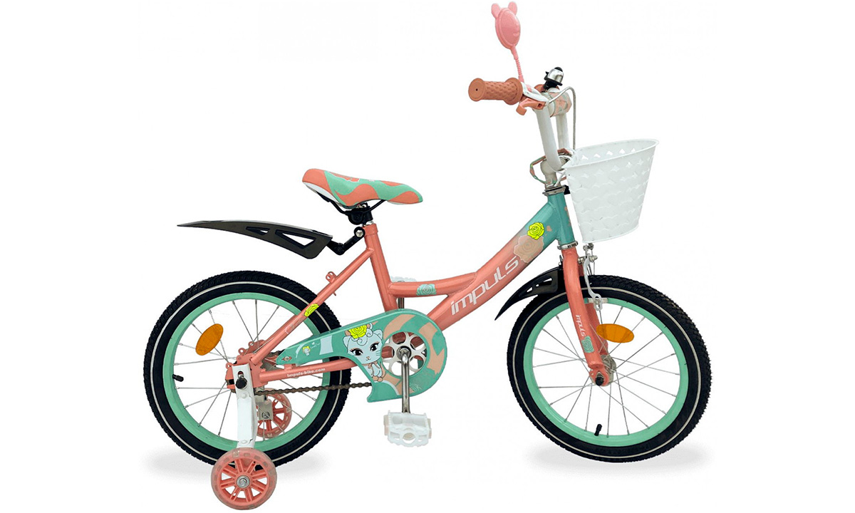 Фотографія Велосипед Impuls Kids 16" (2021) 2021 Бежевий