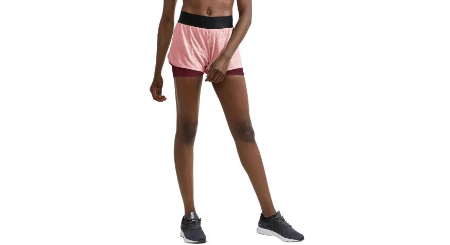 Шорти Craft CORE Charge Logo Shorts жіночі, розмір S, сезон SS 21, рожевий 5