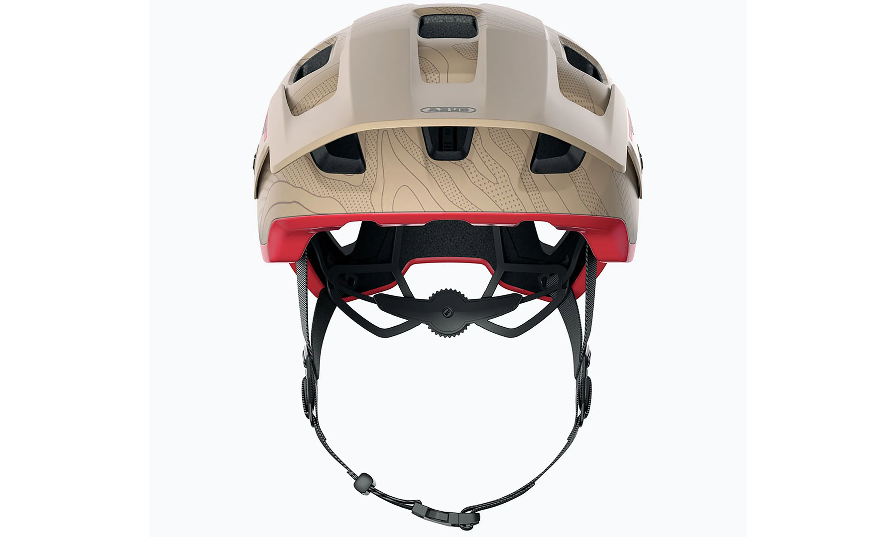 Велошлем спортивный ABUS MODROP Dusky Camel, размер M (54-58 см), бежевый 4