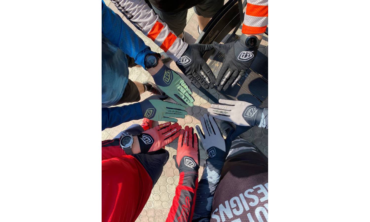 Вело перчатки TLD ACE 2.0 GLOVE размер L REVERB RACE RED 3