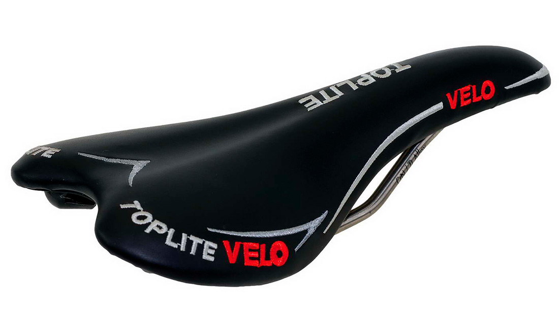 Фотографія Сідло VELO PROLITE, 265х127 мм, чорно-червоне