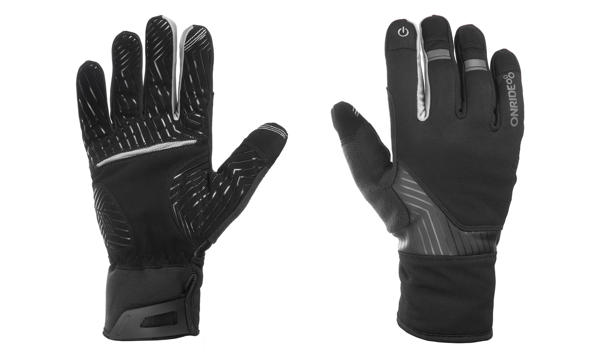 Зимові рукавички ONRIDE Frantic чорні, розмір S Зимові рукавички ONRIDE Frantic чорні, розмір S