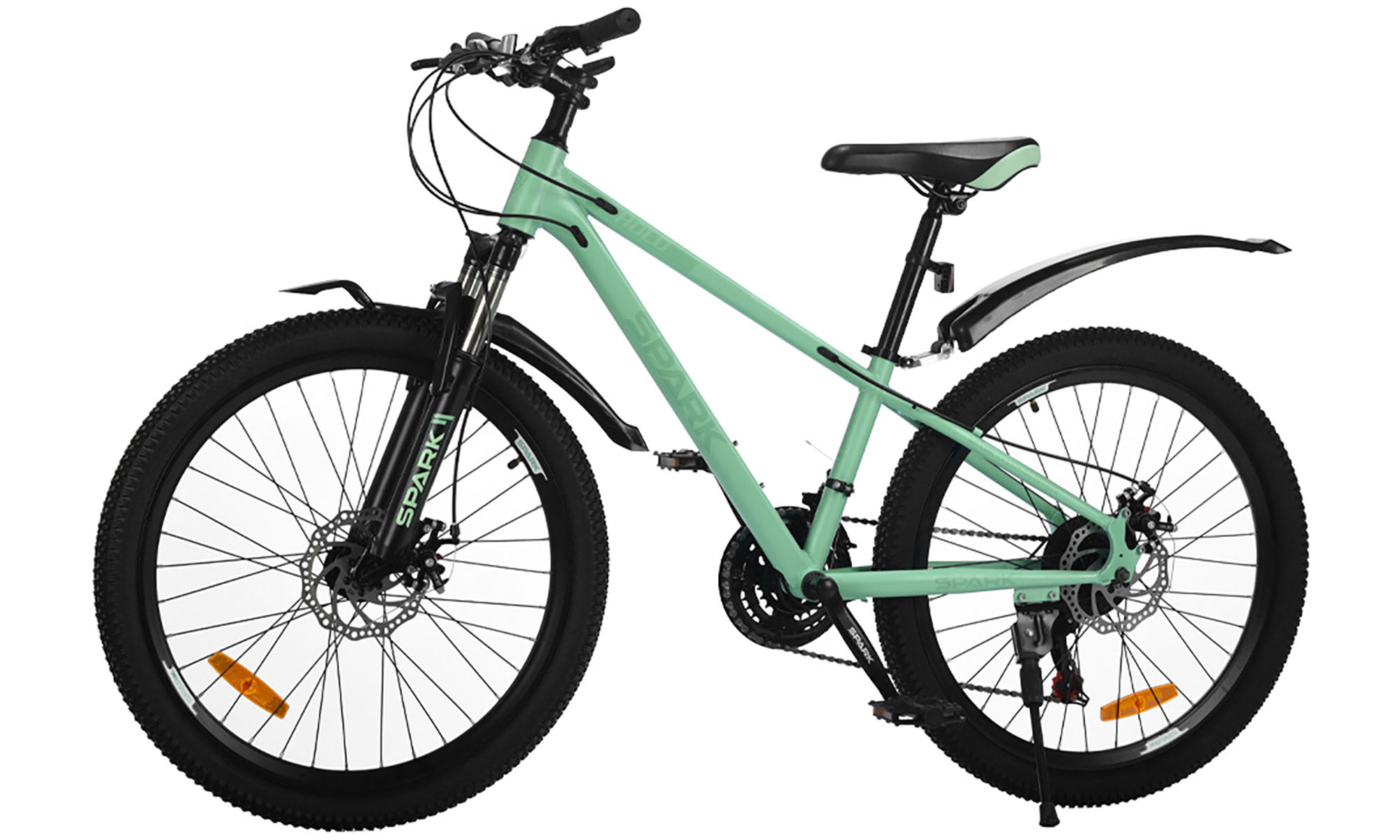 Велосипед SPARK HOLD 24", размер XXS, рама 12", год 2025, мятный 2 Велосипед SPARK HOLD 24", размер XXS, рама 12", год 2025, мятный 2