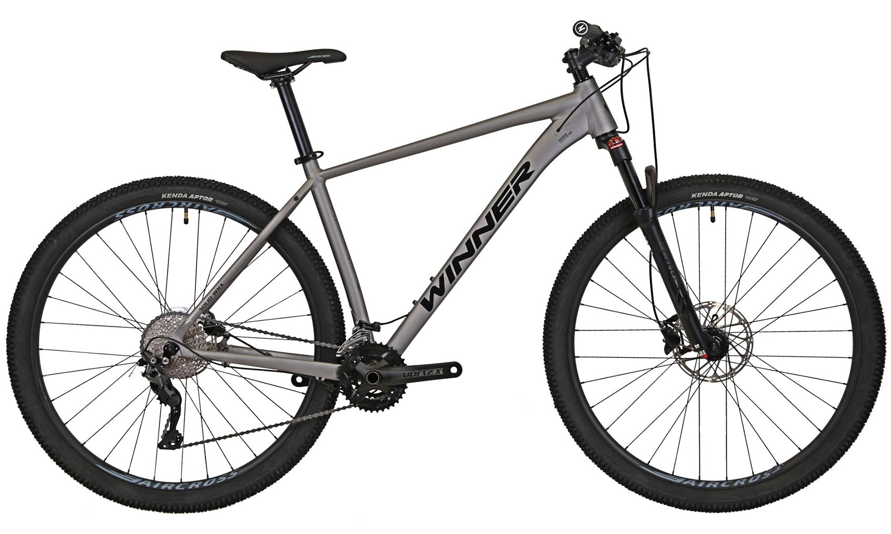 Фотографія Велосипед Winner SOLID WRX 29" розмір XL (2024) Сірий (мат)