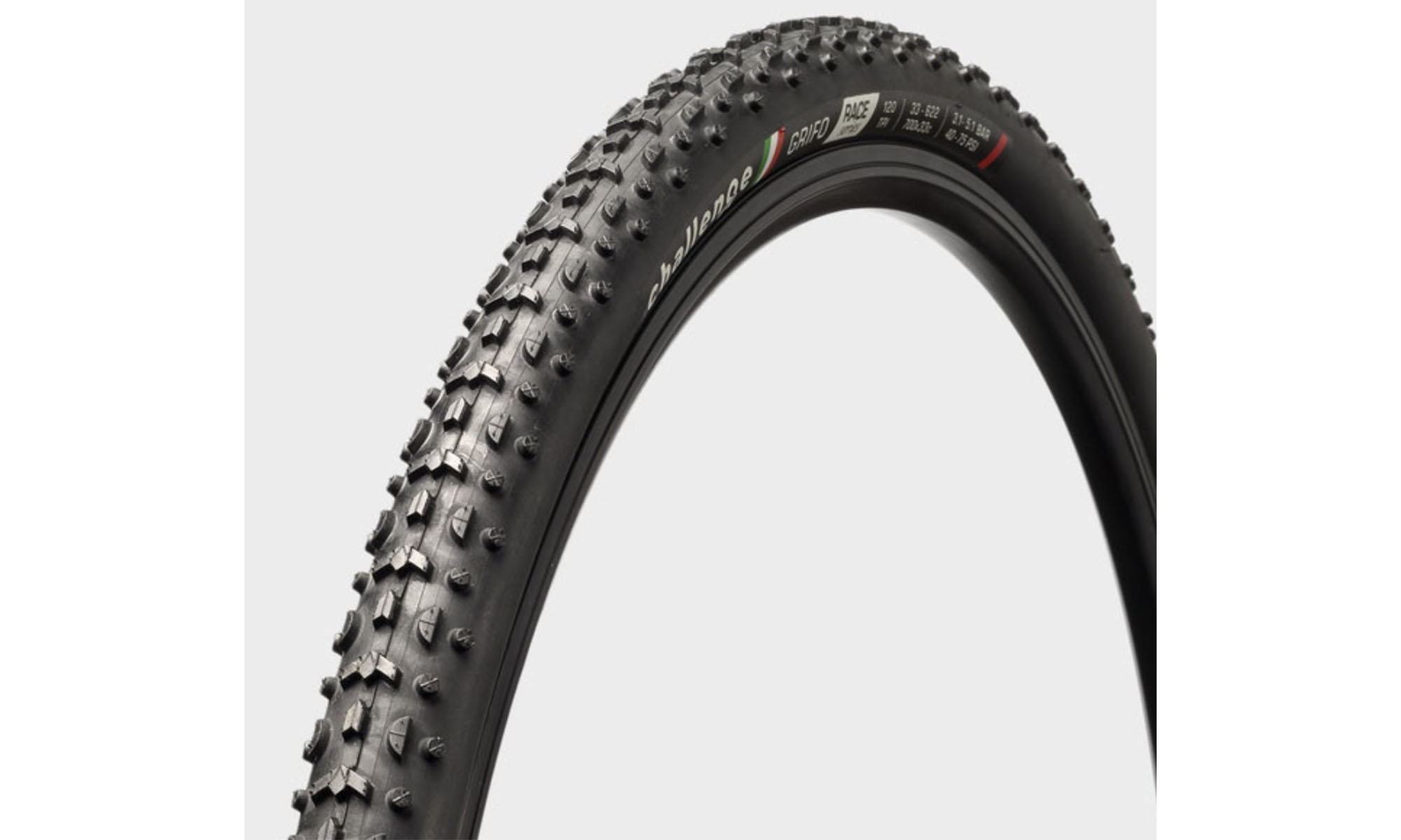 Покрышка Challenge Tires Grifo V-CL, 700x33 Black,120TPI Покрышка Challenge Tires Grifo V-CL, 700x33 Black,120TPI