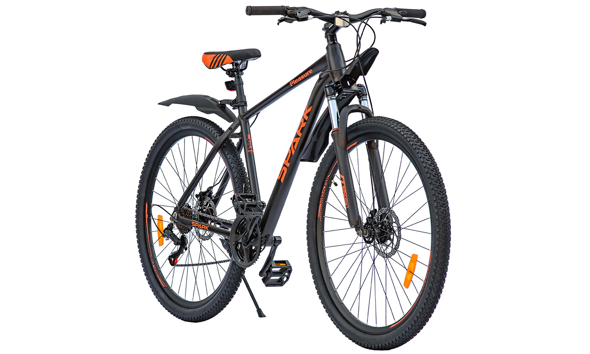 Велосипед SPARK PLEASURE 29", розмір L, рама 19", 2025, чорний 3 Велосипед SPARK PLEASURE 29", розмір L, рама 19", 2025, чорний 3