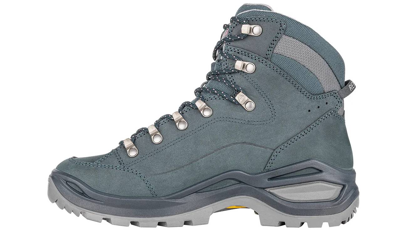 Ботинки женские LOWA Renegade Evo GTX MID W steel blue-old rose размер 39.0 4