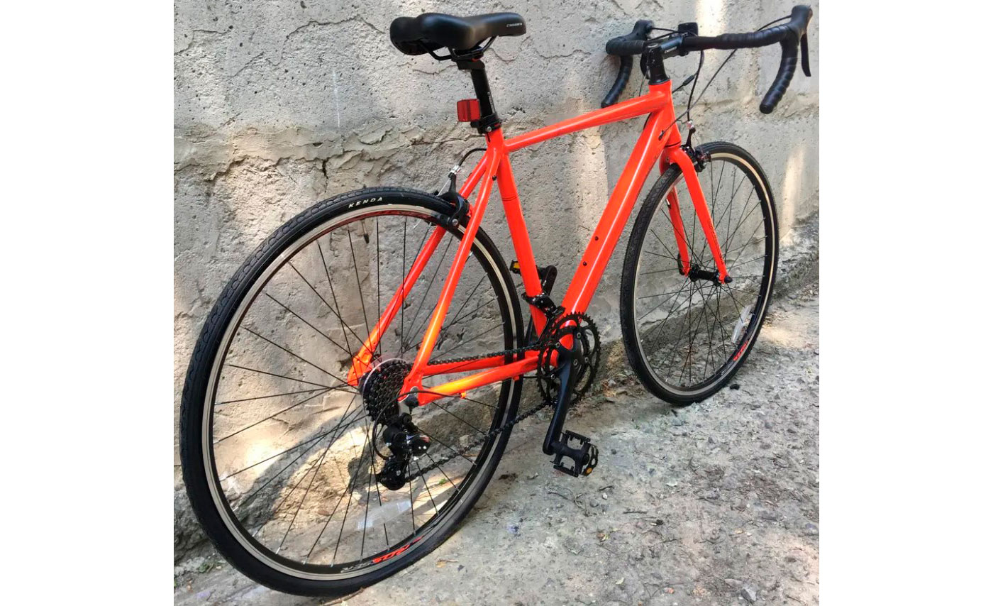 Фотографія Велосипед Crosser ROAD XC500 28" розмір L 2021 Red 5