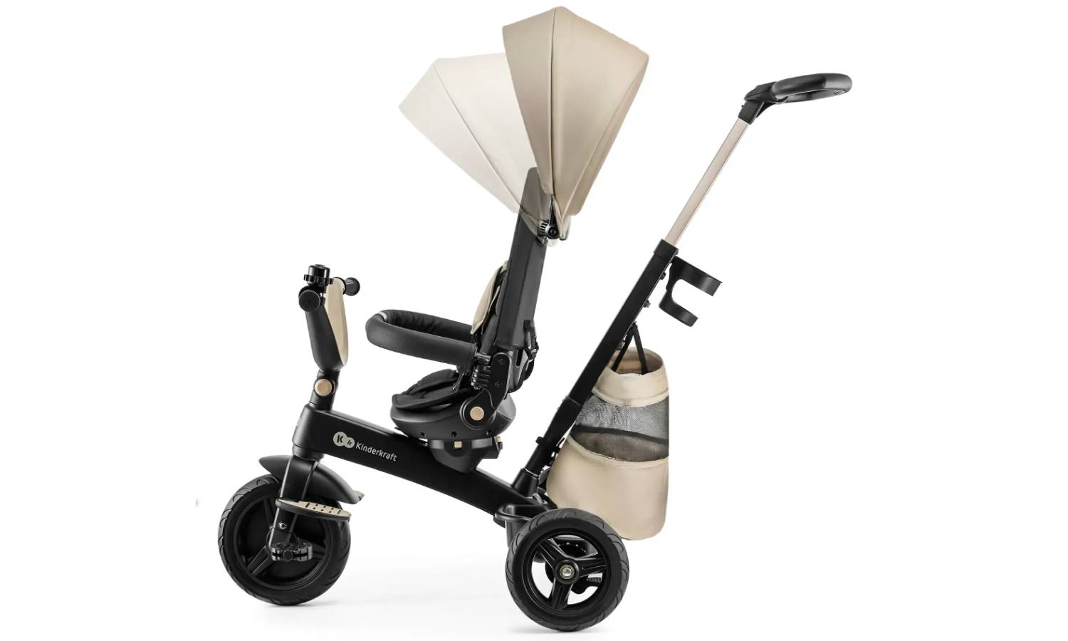 Трехколесный велосипед Kinderkraft Easytwist Beige 8 Трехколесный велосипед Kinderkraft Easytwist Beige 8