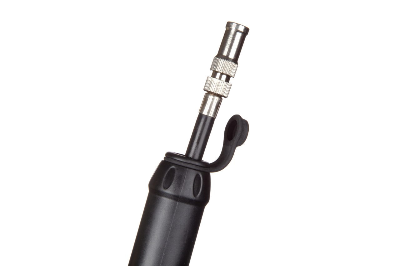 Насос компактный ONRIDE Cl Hose, алюм, макс. давление 80 psi, со шлангом, головка конвертируется под FV 3 Насос компактный ONRIDE Cl Hose, алюм, макс. давление 80 psi, со шлангом, головка конвертируется под FV 3