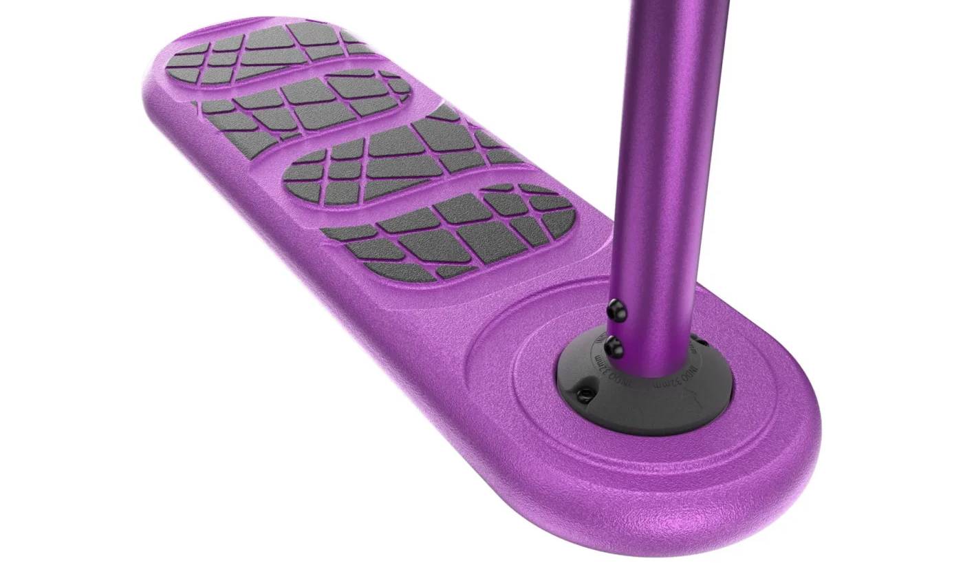 Трюковой самокат-тренажер Indo Kickstart Voltage Trampoline Scooter 670 мм фиолетовый 3