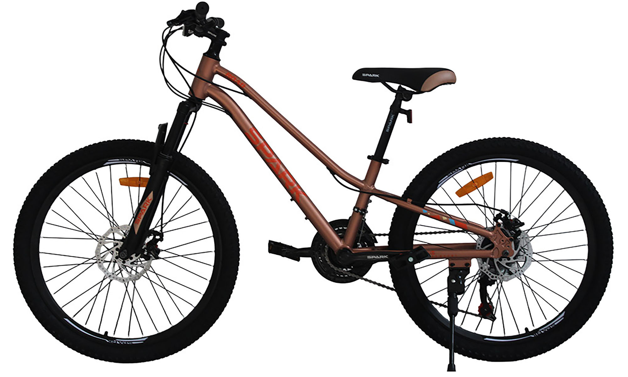 Велосипед SPARK ROAD 24", розмір XXS, рама 11", рік 2026, коричневий 2