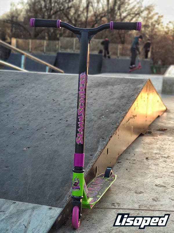Самокат трюковий Slamm Rage Urban SL140 Білий 5 Самокат трюковий Slamm Rage Urban SL140 Білий 5