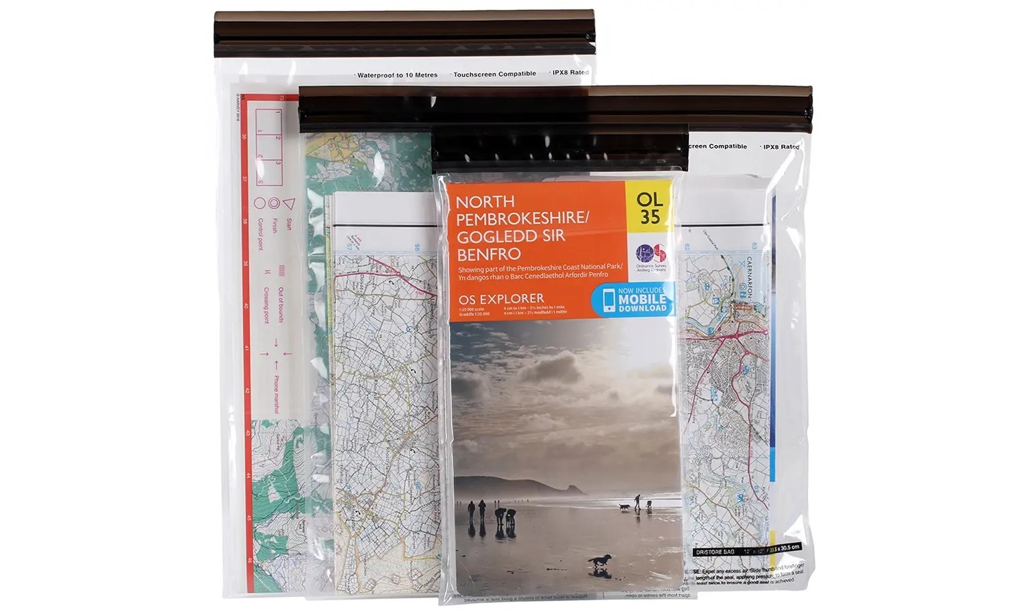 Фотография Комплект чехлов Lifeventure DriStore LocTop Bags Maps