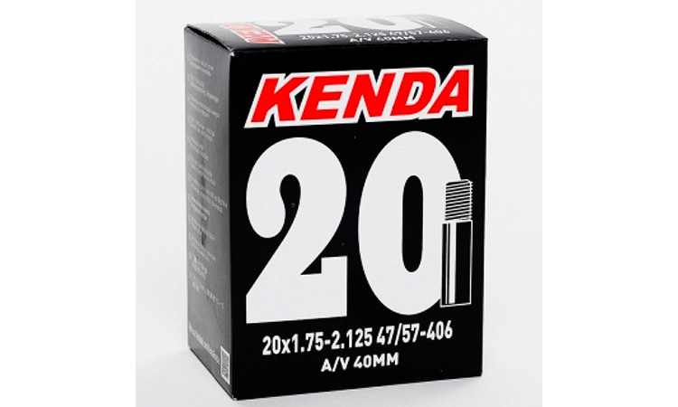 Фотография Камера Kenda 20x1.75/2,125 AV 40 мм