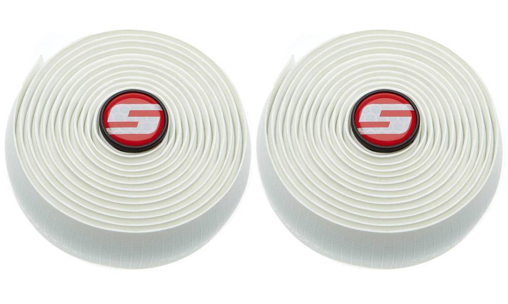Обмотка руля Sram AM Red Bar Tape, толщина 2.5 мм, ширина 30 мм, заглушки в комплекте, белый Обмотка руля Sram AM Red Bar Tape, толщина 2.5 мм, ширина 30 мм, заглушки в комплекте, белый