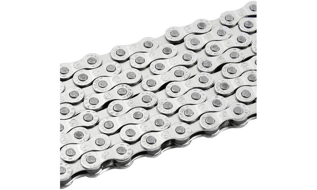 Цепь велосипедная Grey's 7-8ск. S52 NP Silver, 116 звеньев 