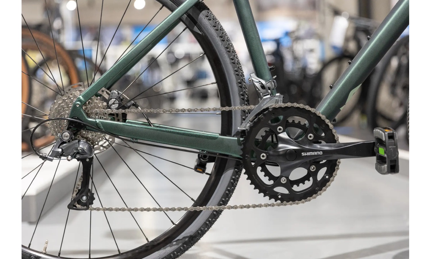 Велосипед SCOTT SPEEDSTER GRAVEL 50 28" розмір М рама 54 см зелений (CN) 2