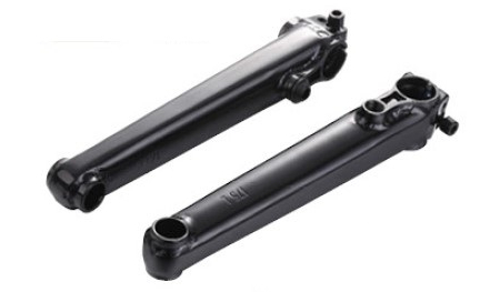 Комплект шатунов Kenli KL-8903S-E 170 для BMX, Cr-Mo, под 19 мм*8Т, право та левосторонний, черный 