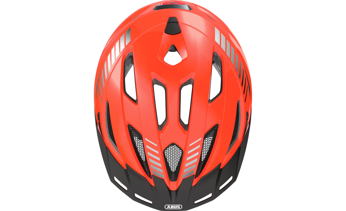 Велошлем ABUS URBAN-I 3.0 Signal Orange размер S (51-55 см), Оранжевый 4