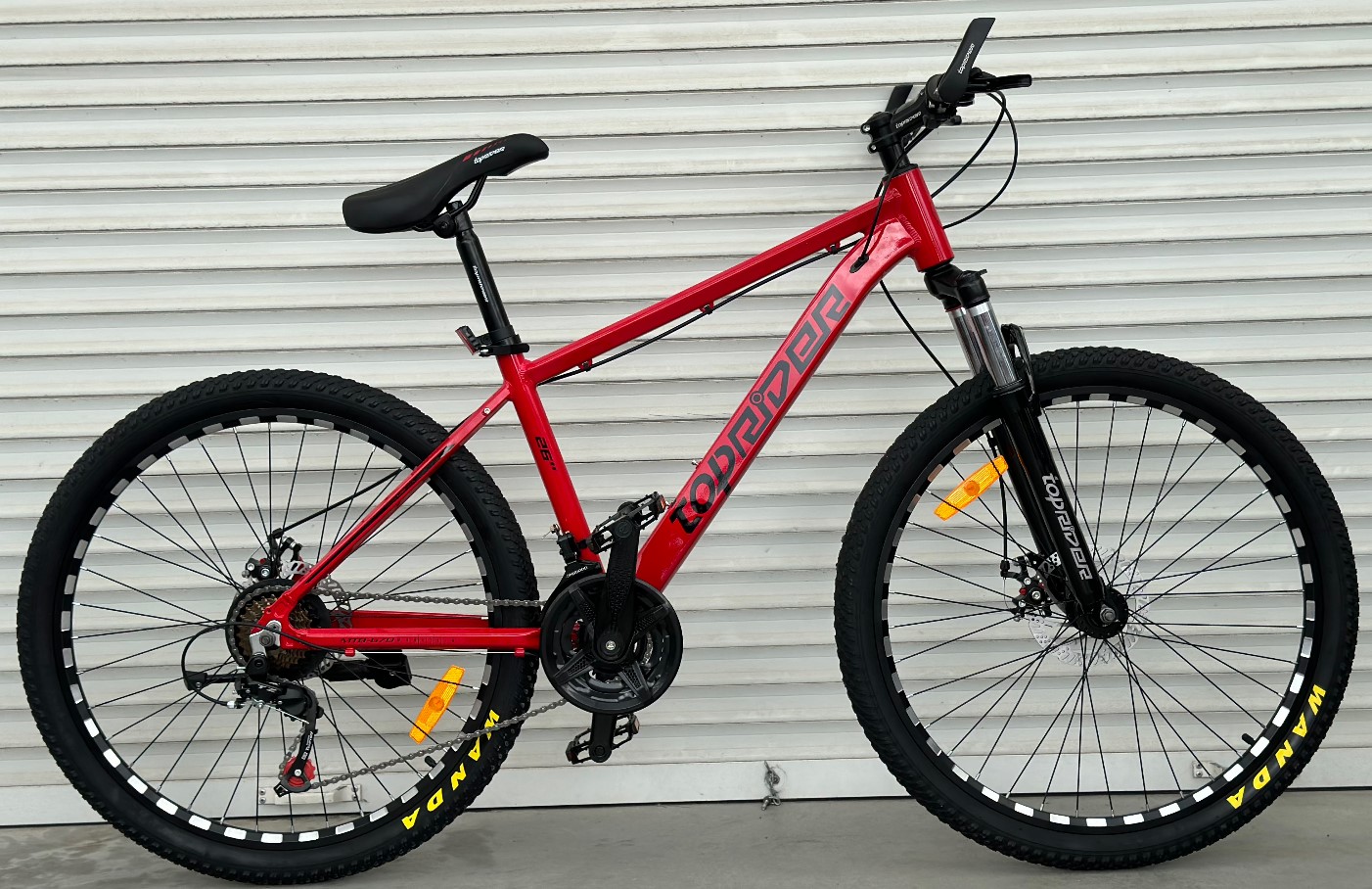 Фотография Велосипед Toprider Torx 670 26" размер М рама 17 2023 Красный