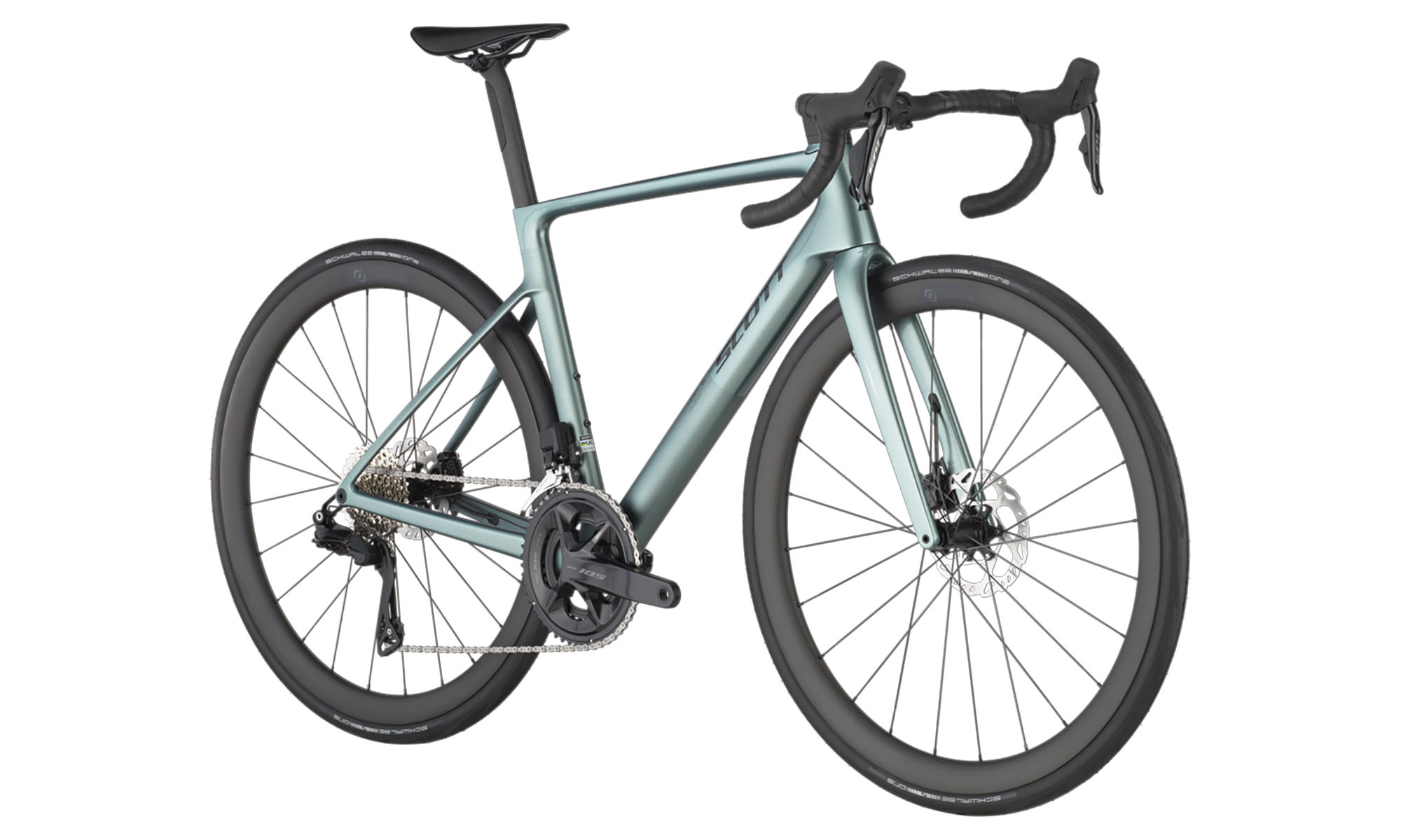 Велосипед SCOTT ADDICT RC 30 28", размер L, год 2025, серый, TW 5