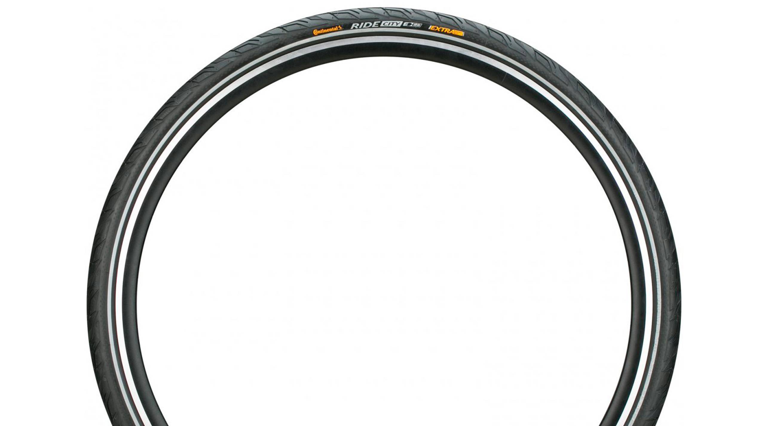 Покришка Continental Ride City 28 x 1.60 | 700 x 42C, світловідбиваюча не складана, Чорно-біла 4