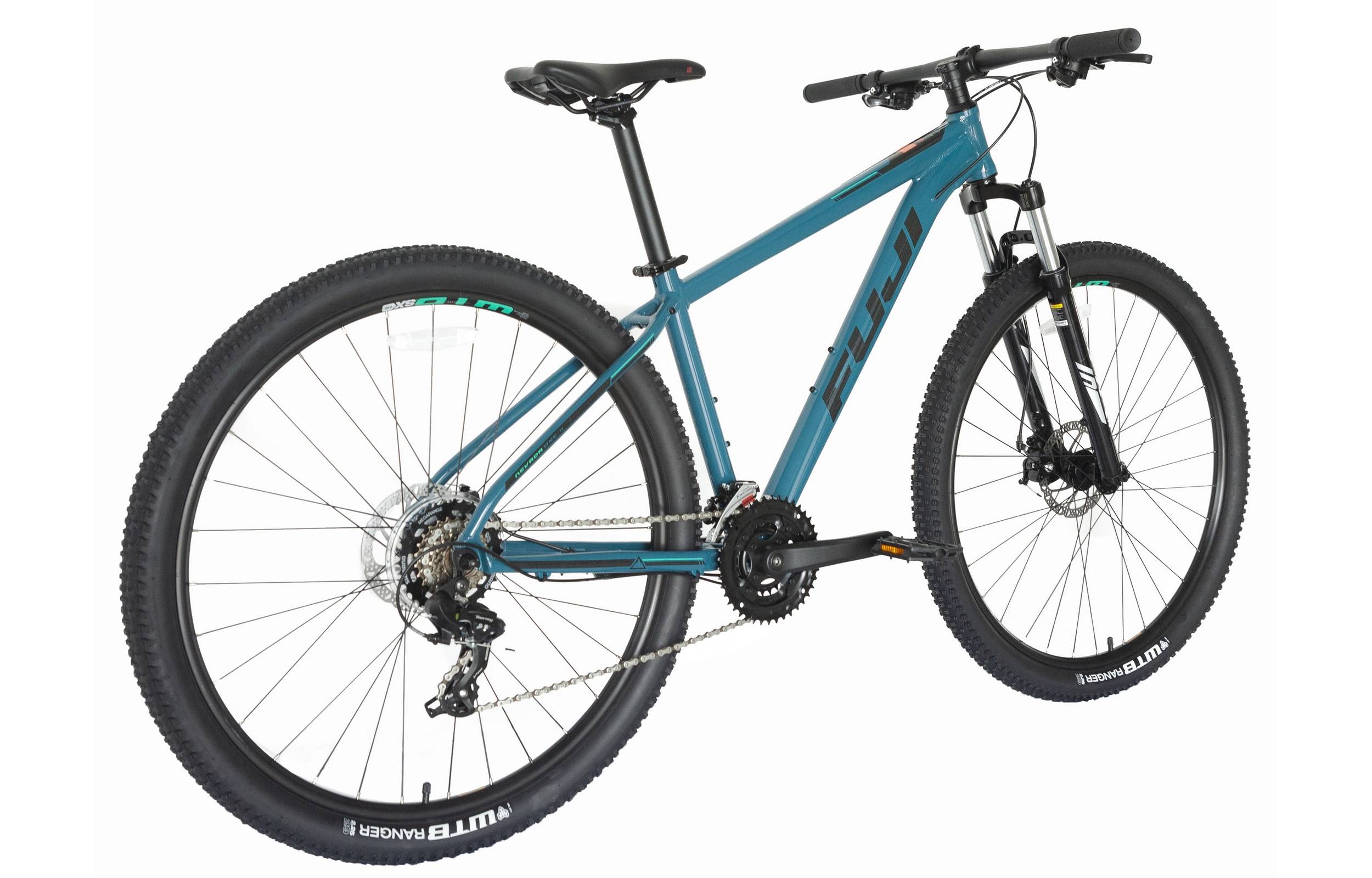 Фотографія Велосипед Fuji NEVADA 1.9 27,5" розмір L рама 19 2021 Dark Teal 2
