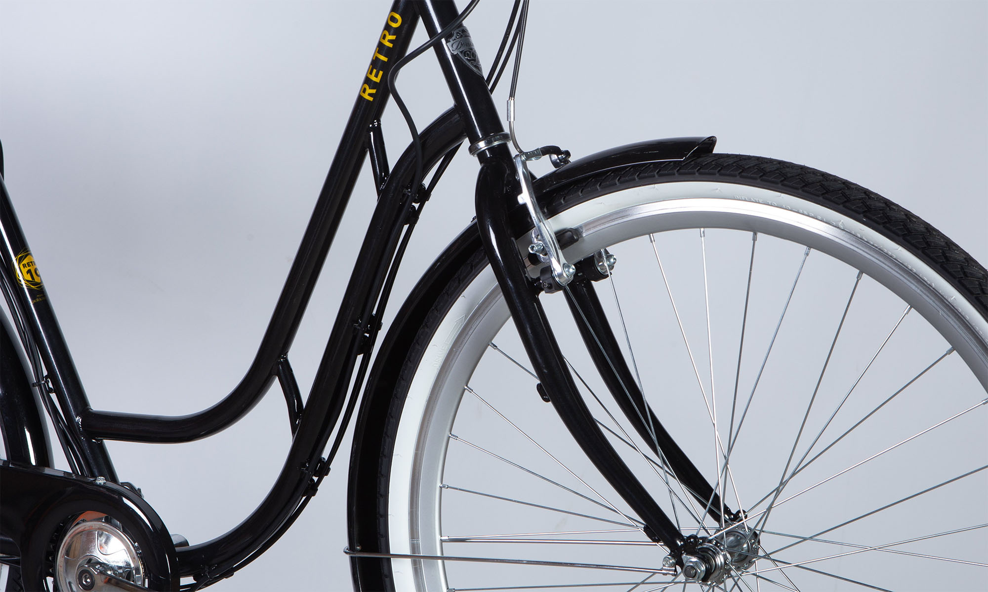 Велосипед с электроприводом Dorozhnik eRETRO Vbr FR 28", размер L, рама-19", 36B, 12.5А*ч, 500Вт, год 2025, черный 4