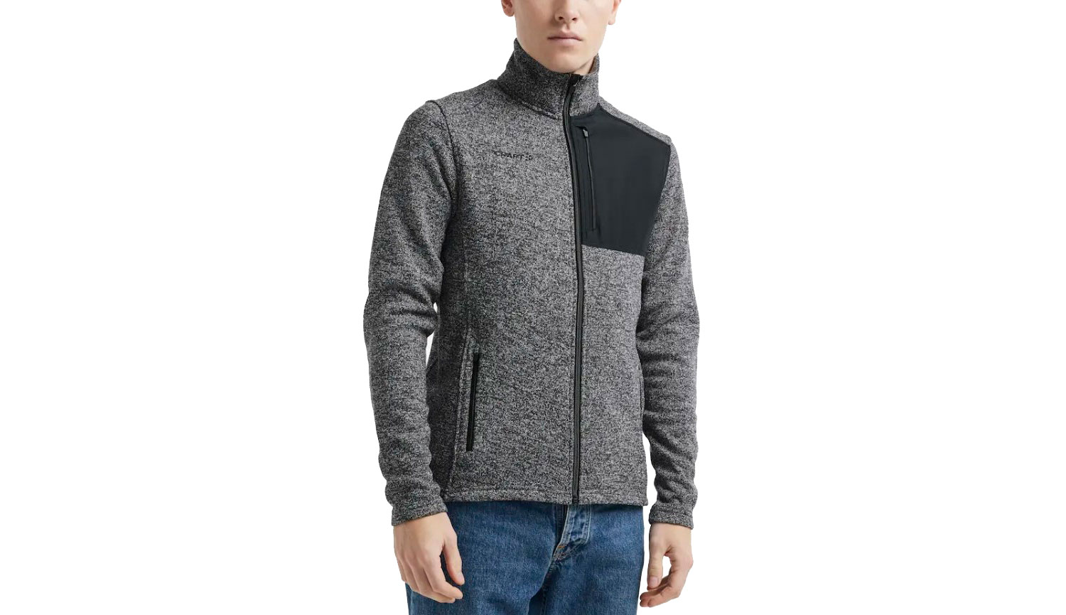 Кофта Craft ADV EXPLORE HEAVY FLEECE чоловіча, розмір XXL, сезон AW 23, сірий 5