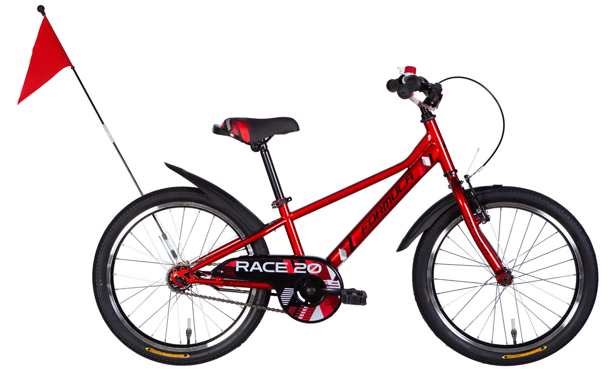 Велосипед Formula Kid RACE BH 20", размер XXS, рама-10", год 2026, красный 