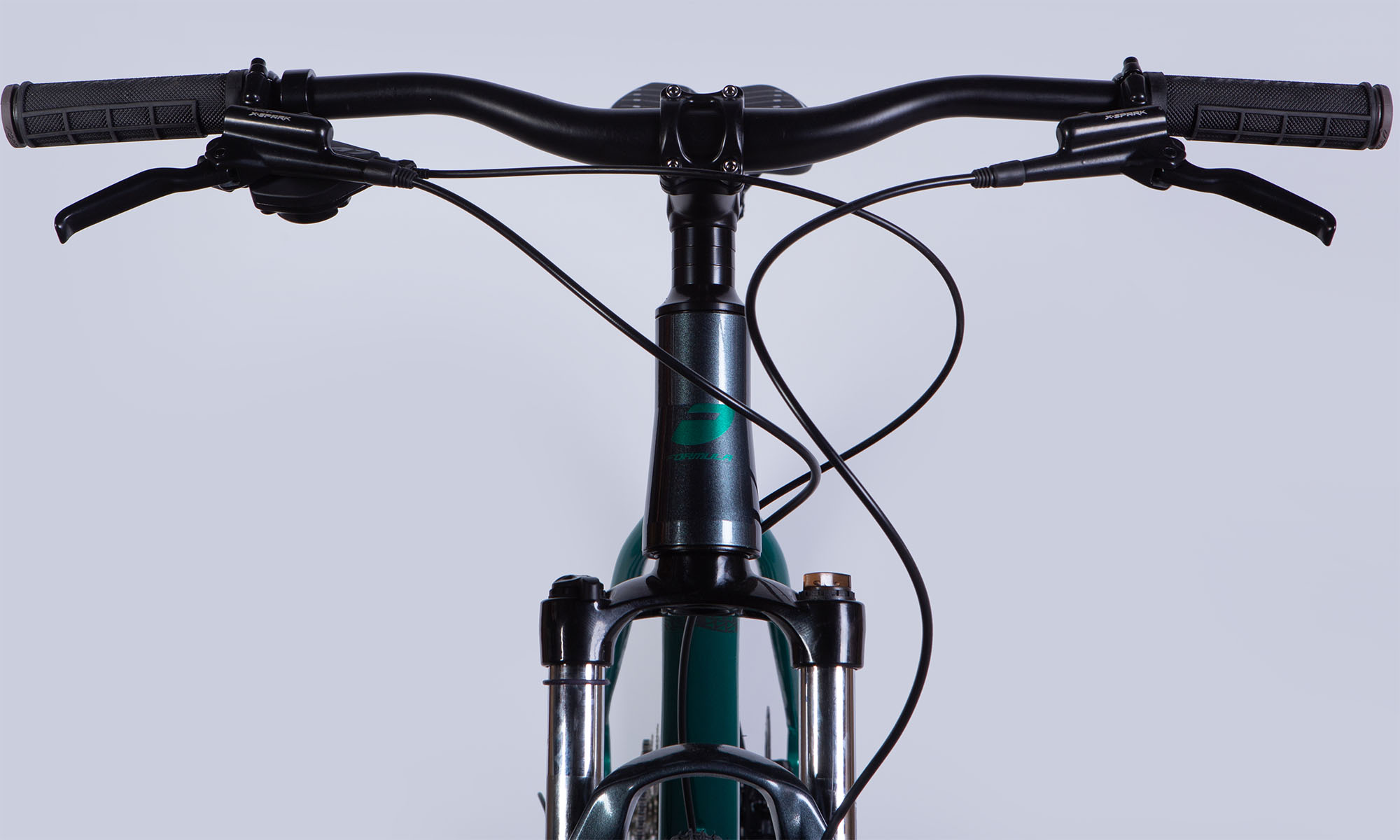 Formula ZEPHYR 1,0 HDD 29 Велосипед, розмір L, рамка 19 ", 2025, темне срібло з зеленим 4