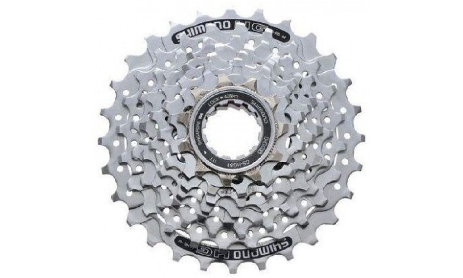 Кассета Shimano CS-HG51 Alivio 8 звезд 11-32T серебристый 