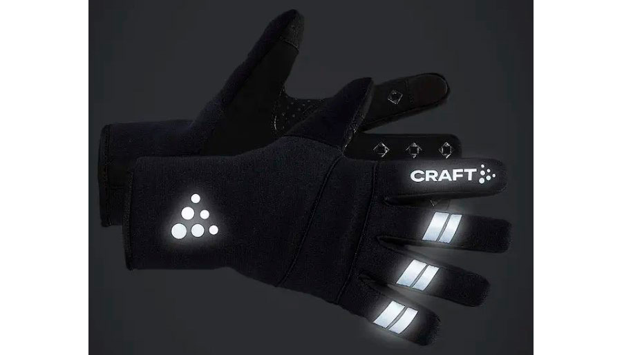 Фотография Перчатки Craft ADV SUBZ LIGHT размер М, сезон AW 22, черный 2