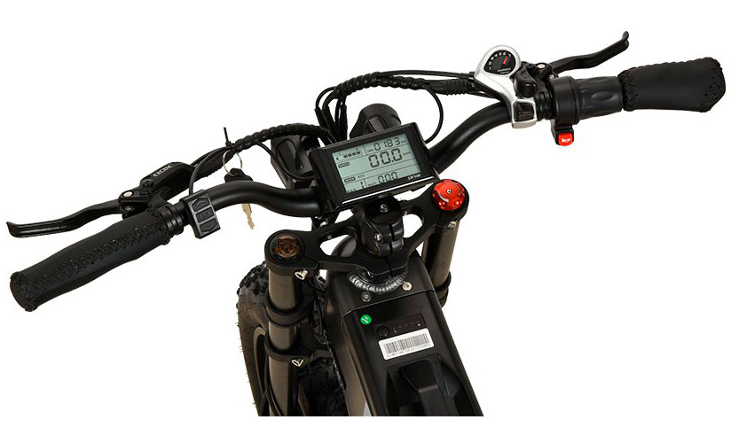 Электровелосипед фетбайк KUGOO T-01, (500 Вт; 13 Ah; 48 В) 20х4", серый 7