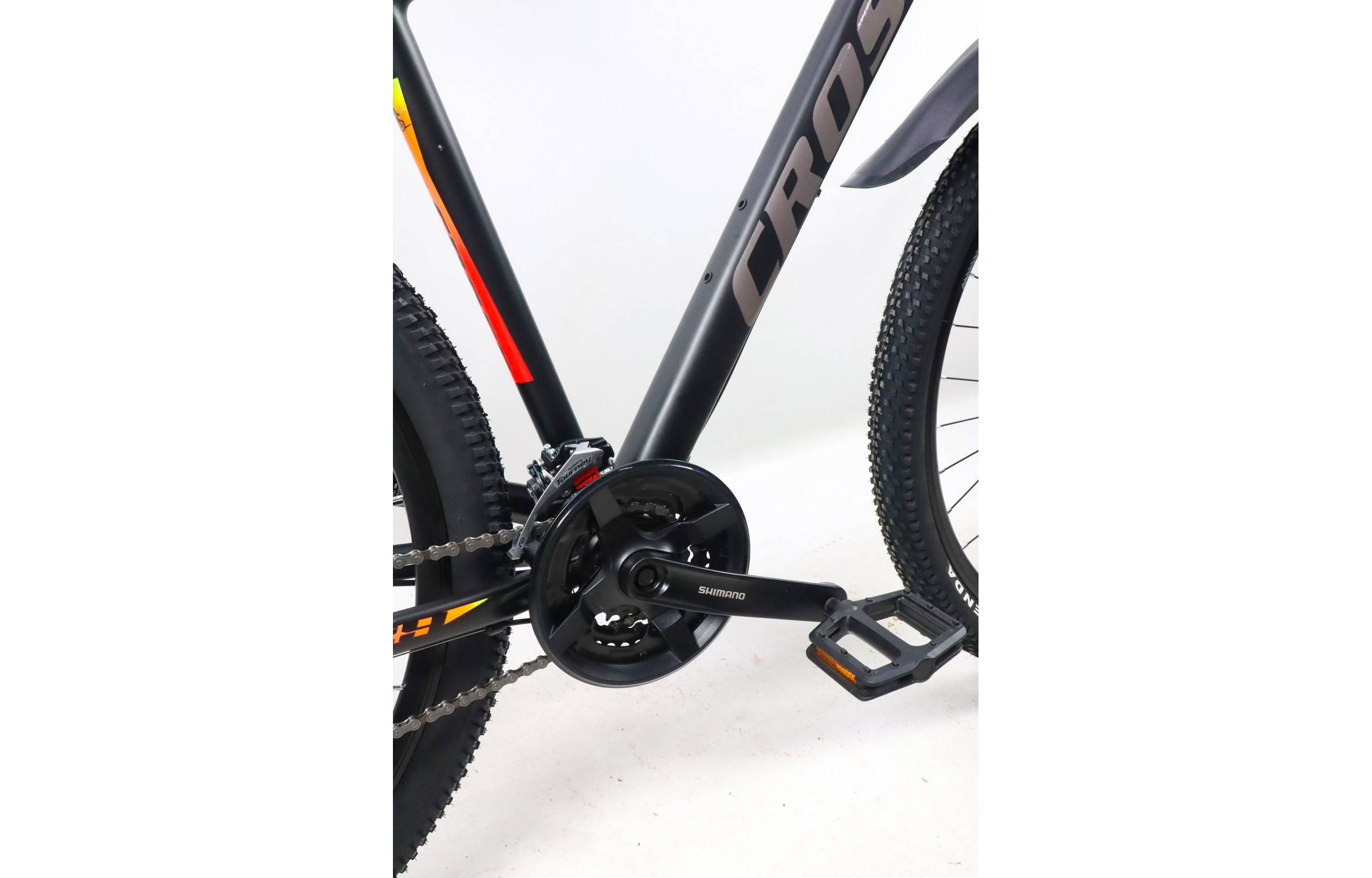 Велосипед Cross Galaxy 29" размер L рама 20" 2022 Черно-красный 6