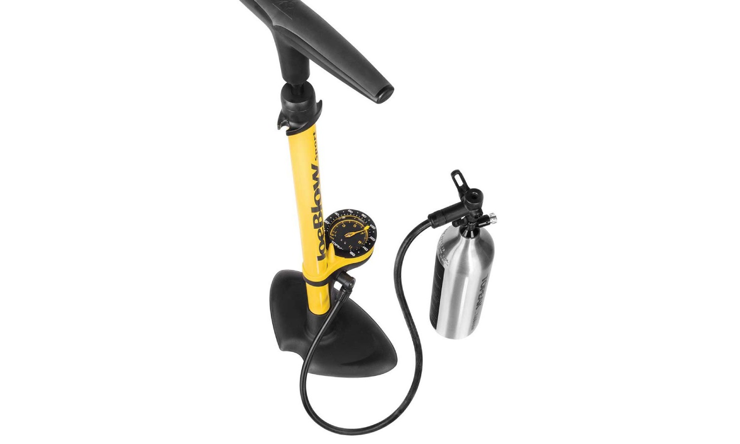Фотография Бустер для б/к Topeak TubiBooster + CO2 inflator 14bar/макс алю серебро 2
