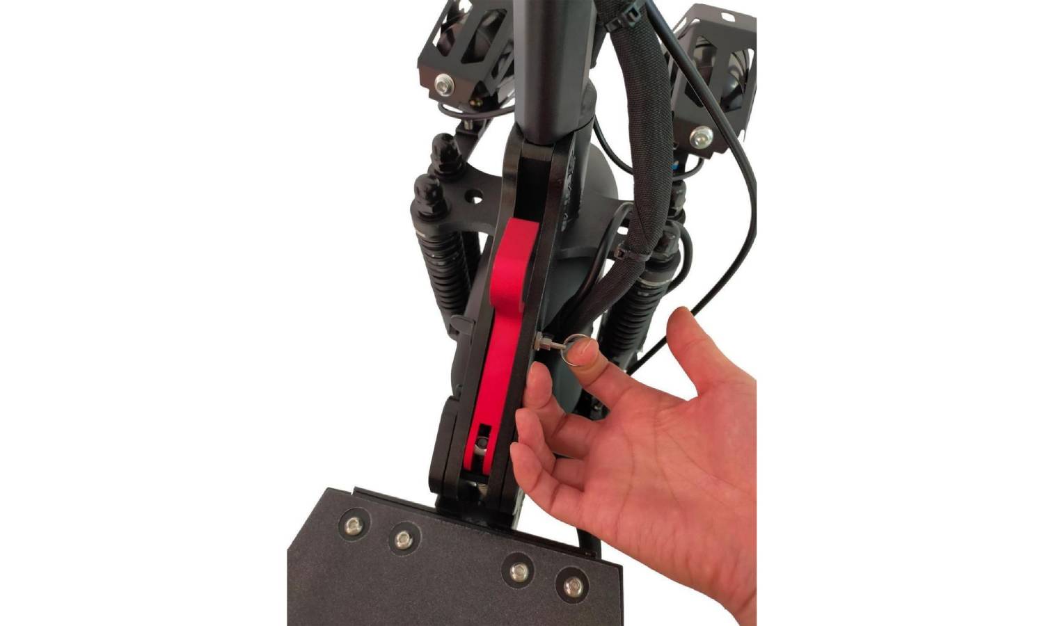Электросамокат ZWHEEL T4 DUO (500х2 Вт; 13 А/год; 48 В), черный 6
