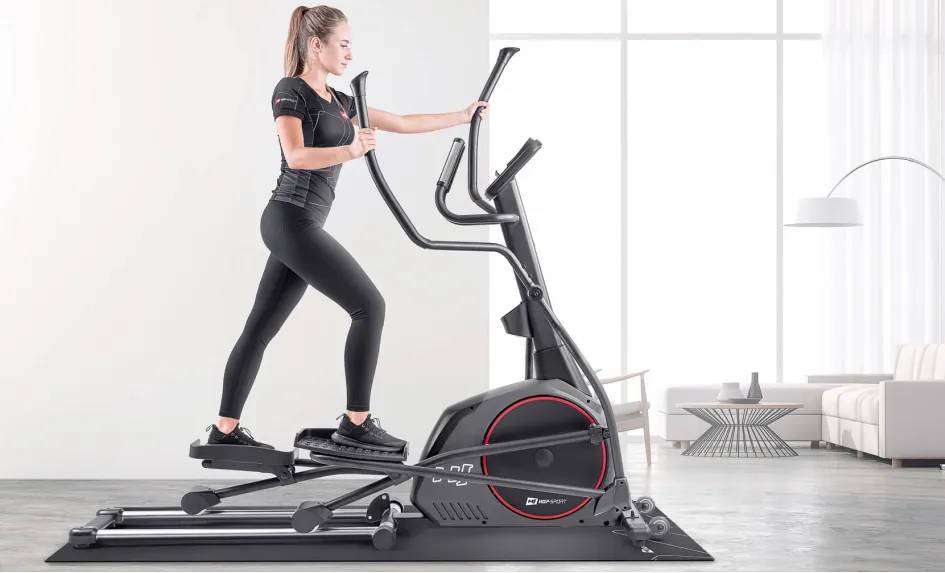 Орбитрек электромагнитный Hop-Sport HS-095CF Prizm Gray+ мат 2 Орбитрек электромагнитный Hop-Sport HS-095CF Prizm Gray+ мат 2