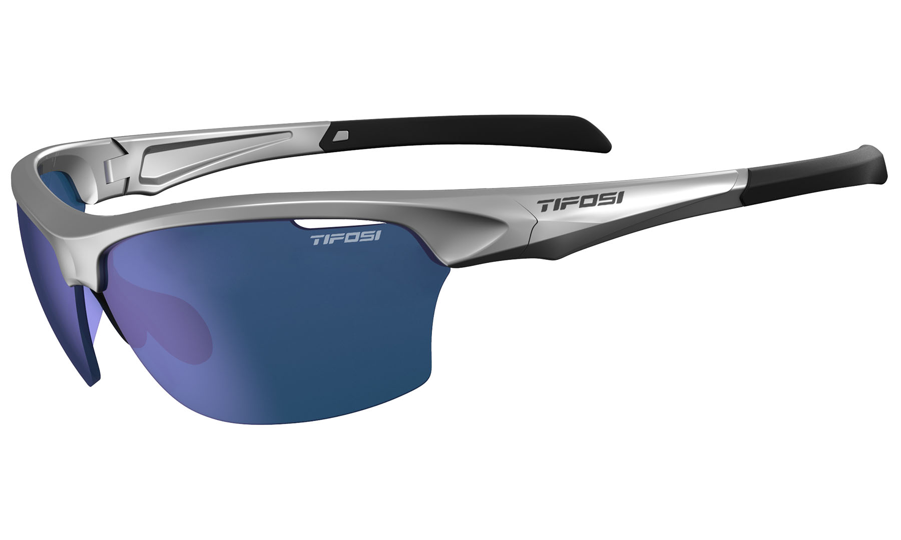 Фотография Очки Tifosi Intense, Metallic Silver с линзами Smoke Blue Lenses