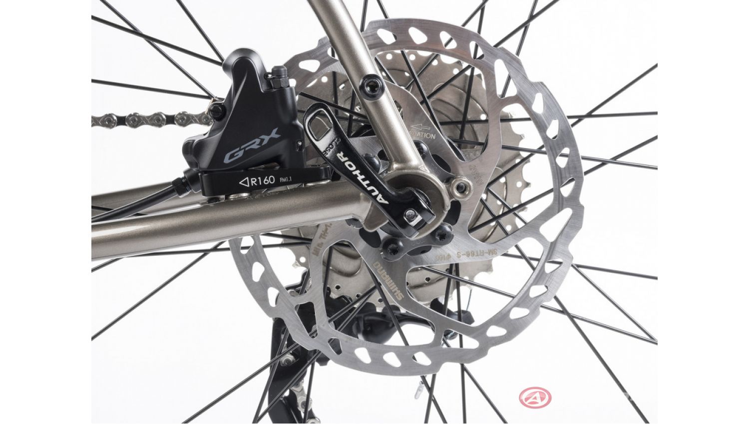 Фотографія Велосипед AUTHOR Ronin, рама XL (2023) Сріблястий 13