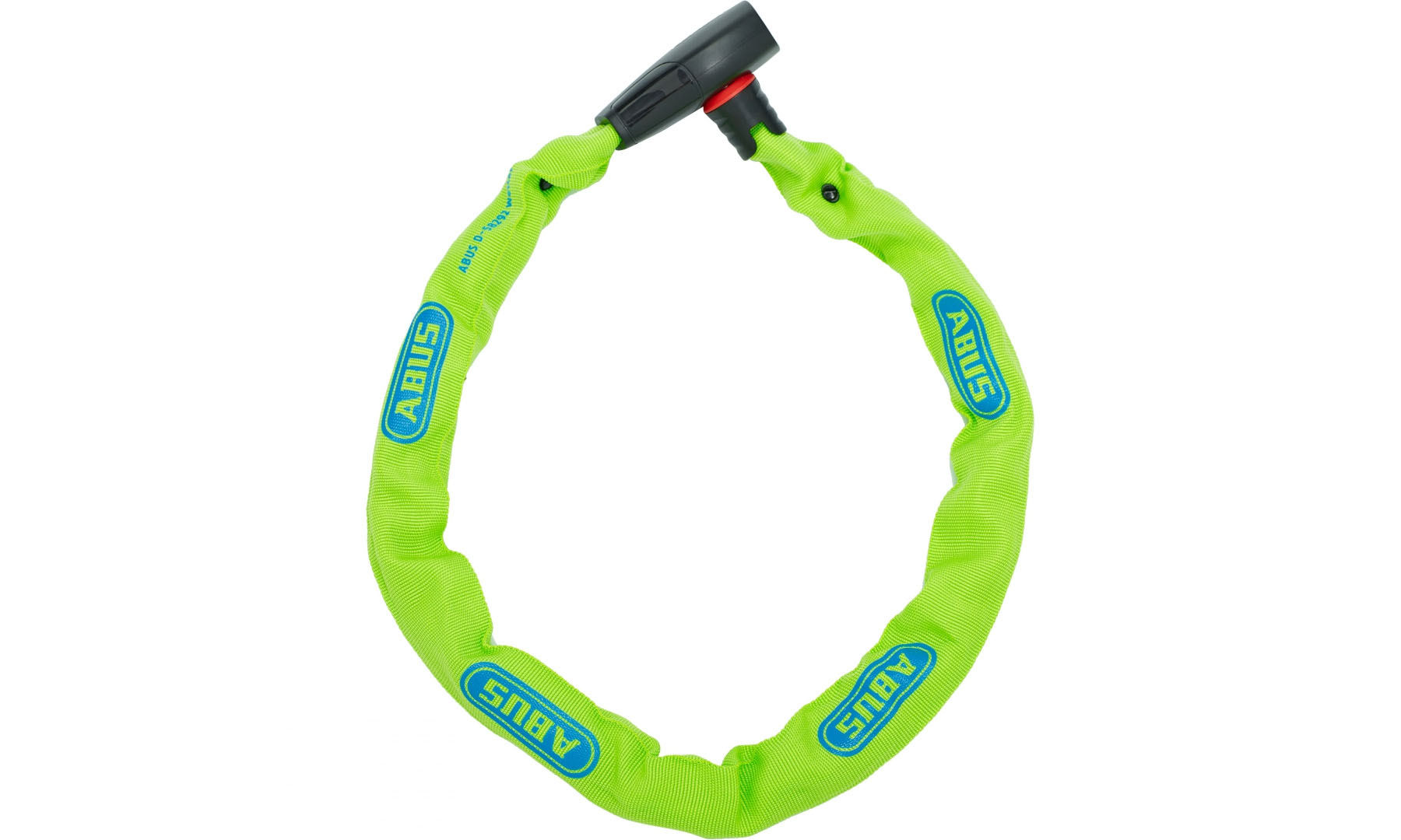 Замок с цепью ABUS 6806K/85 NEON GN зеленый (square Chain) 4