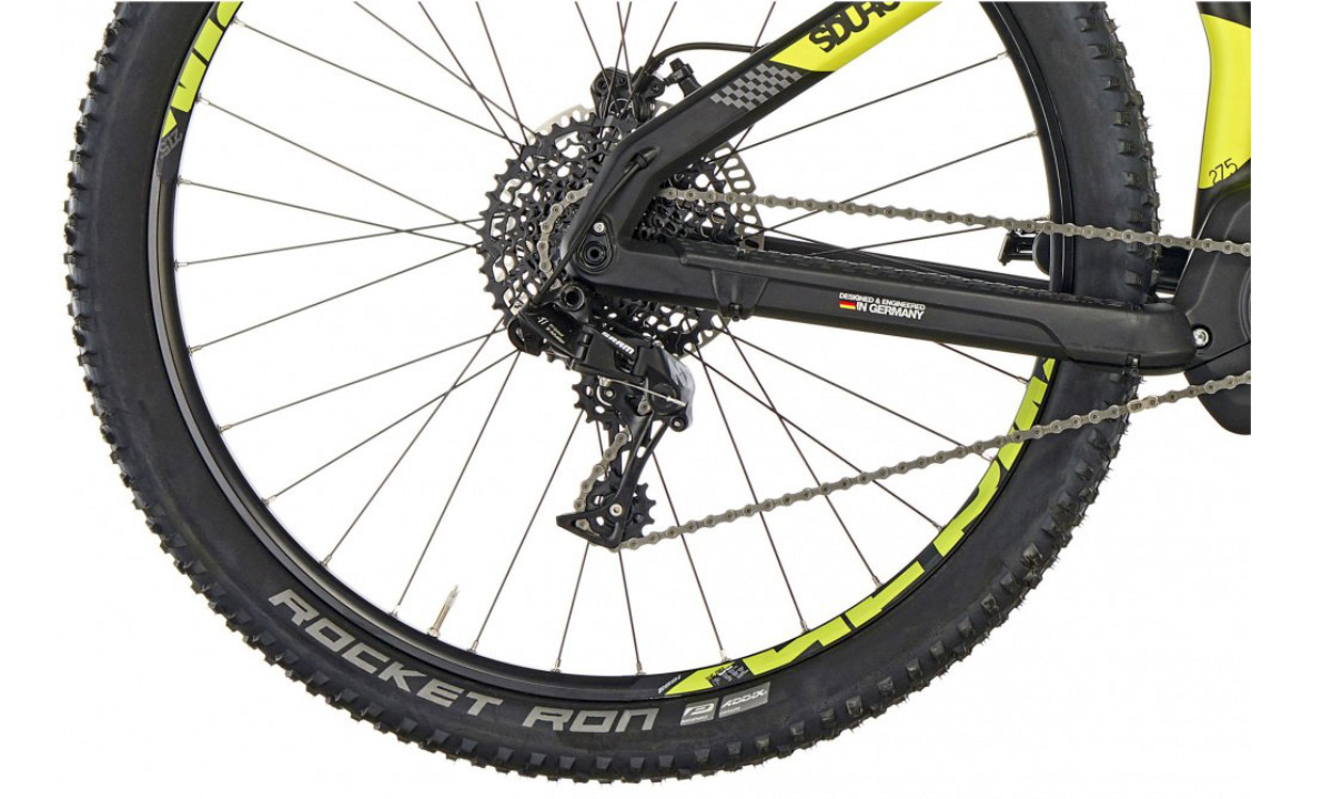 Електровелосипед Haibike SDURO HardNine Carbon 8.0 500Wh 29" (2018) 2020 Чорно-зелений 7
