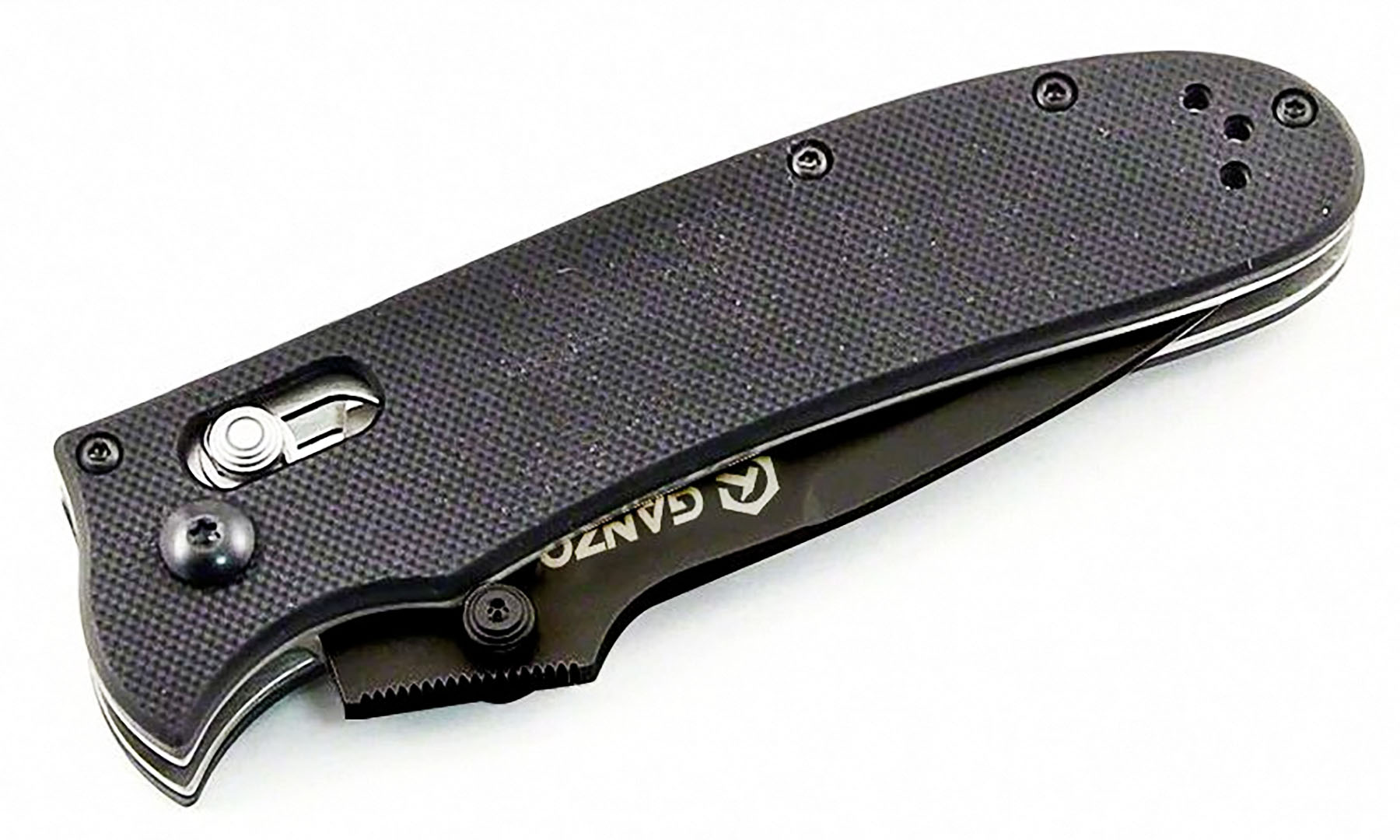 Нож складной Ganzo G704 с черным лезвием 3 Нож складной Ganzo G704 с черным лезвием 3