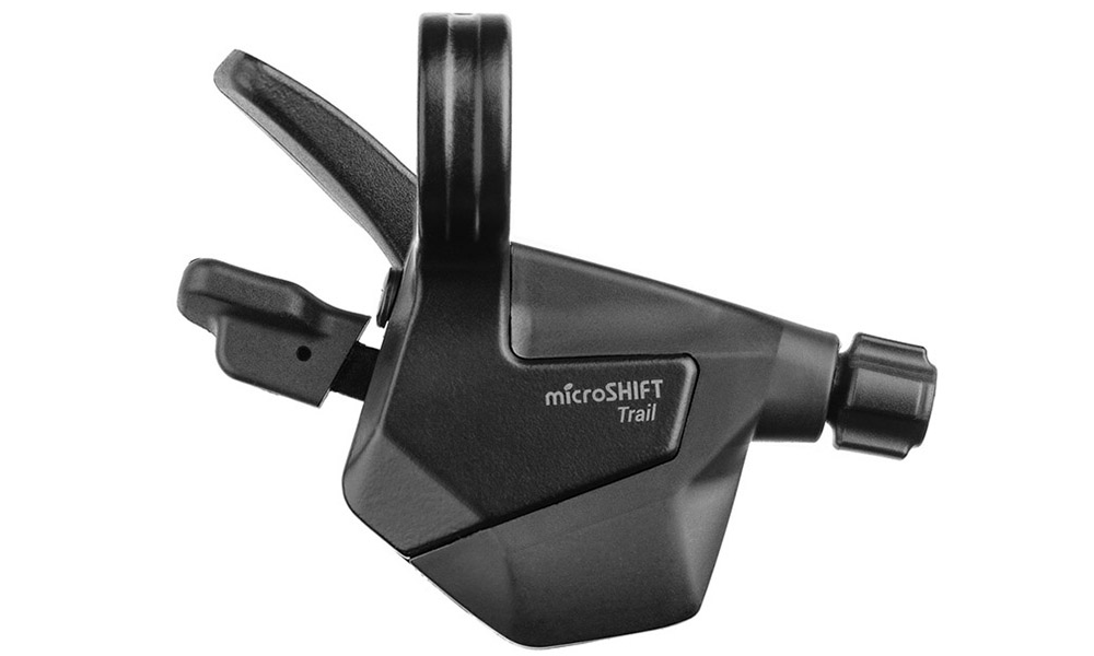Фотография Манетка  microSHIFT SL-M9505-R, Trail shifter, правая, 10s, на подшипниках, совместима только с ADVENT X,