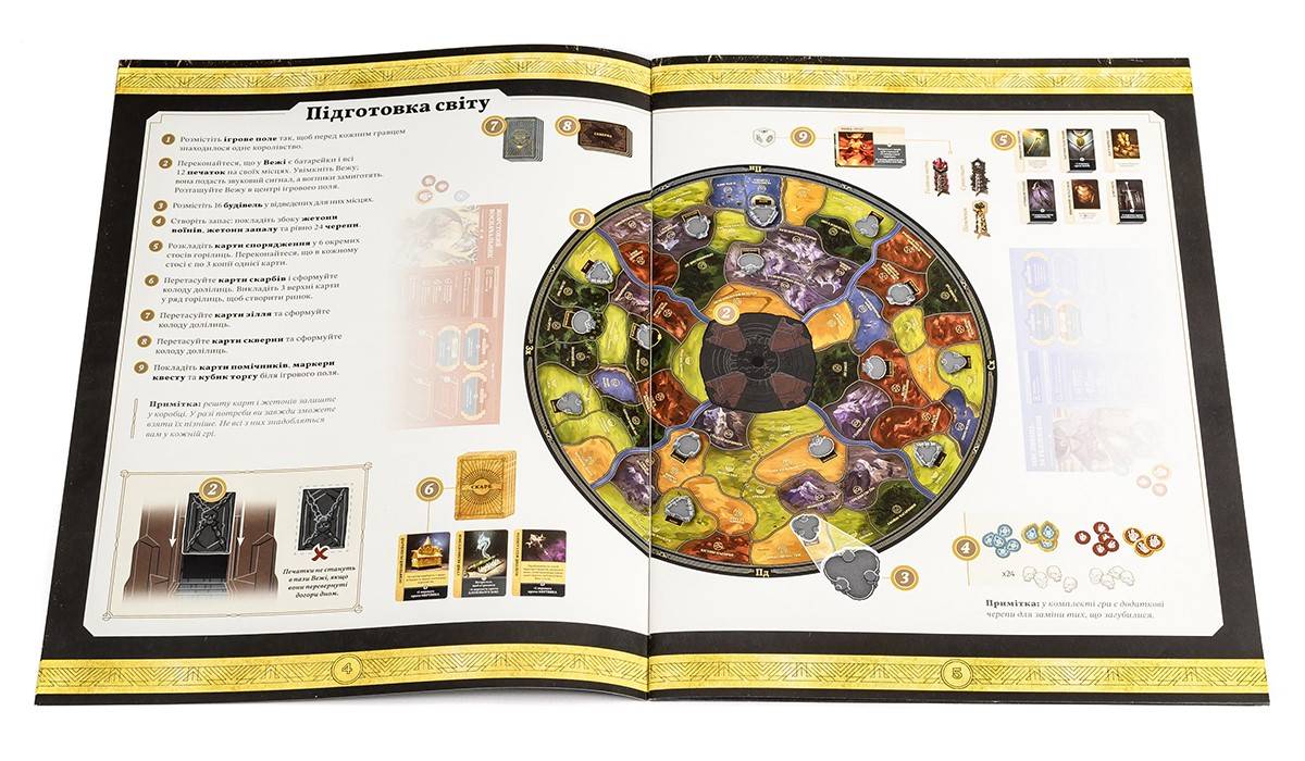Настольная игра Возвращение в Тёмную Башню (Return to Dark Tower) 7