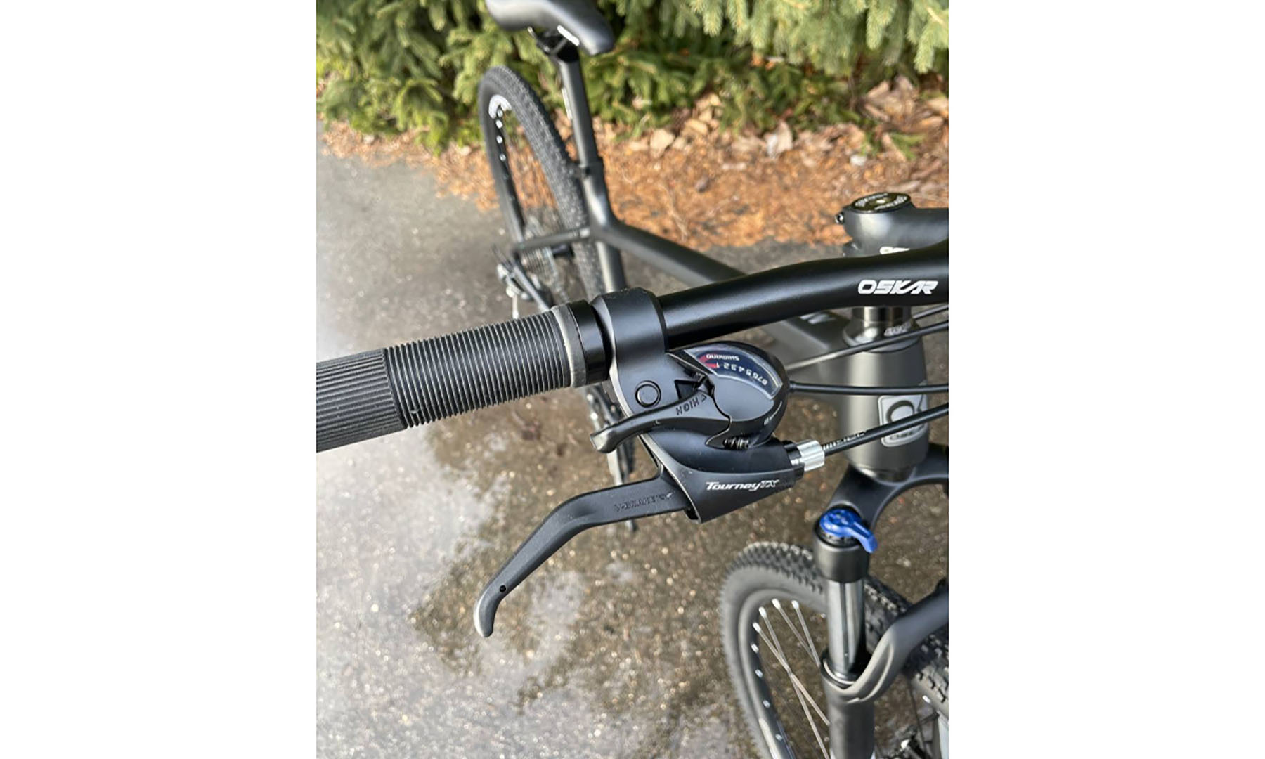 Велосипед OSKAR SHADOW 29", розмір L, рама 18", 2025, чорний матовий 4