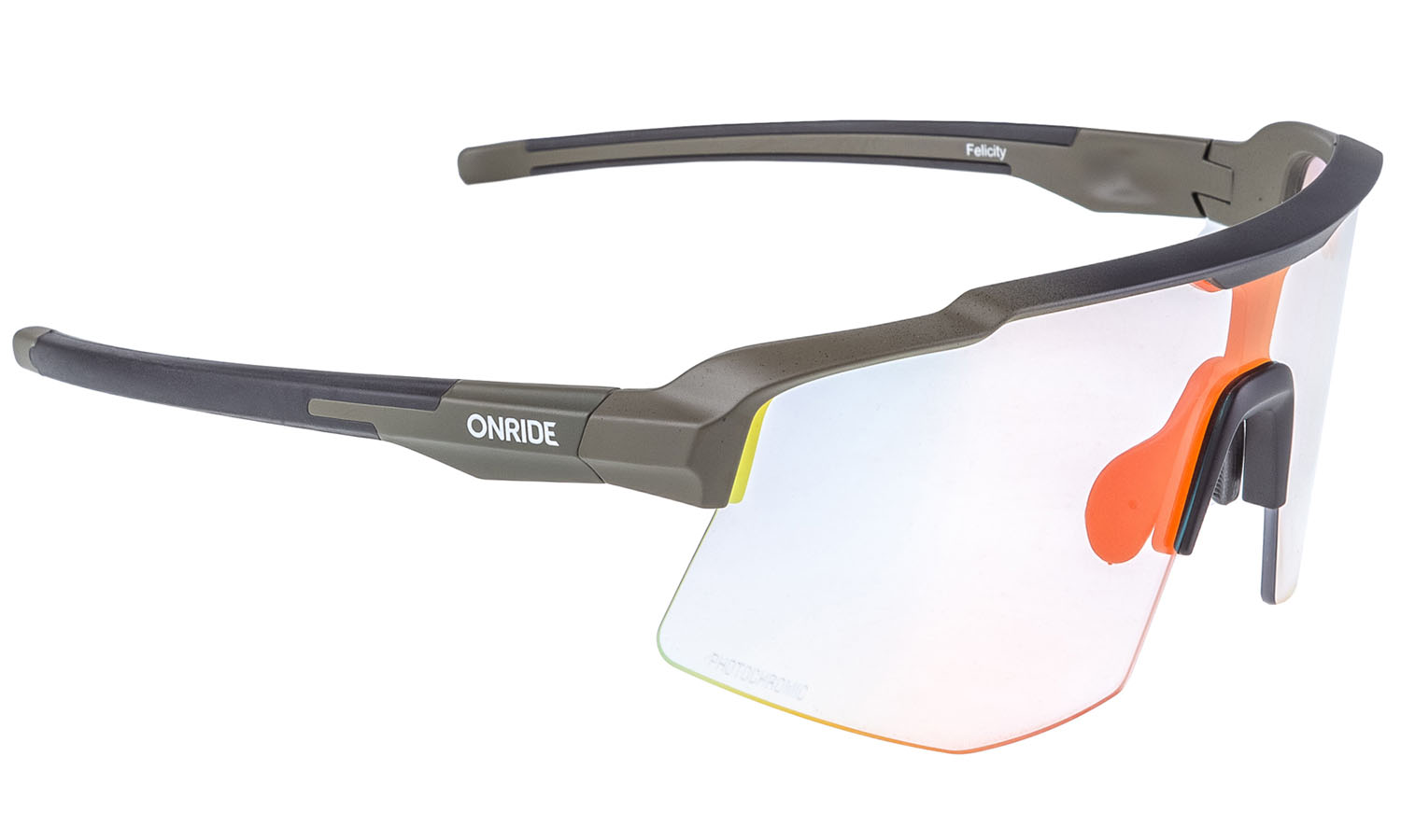 Очки ONRIDE Felicity матово коричневые с линзами Photochromic Revo Red (78-17%) 