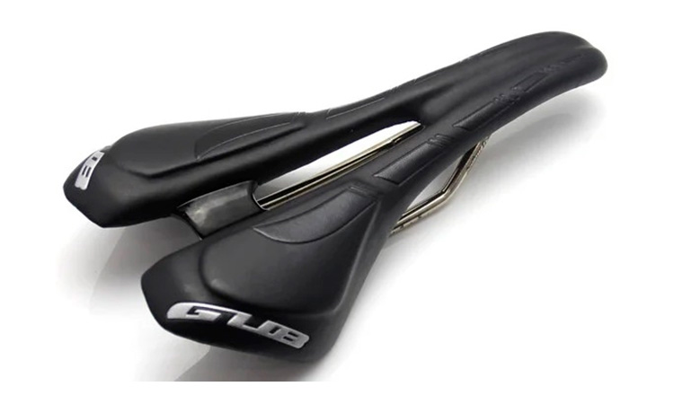 Фотографія Сідло спортивне з ергономічним отвором EVA GUB 1150 з гелем, розмір 275х142, чорне 3