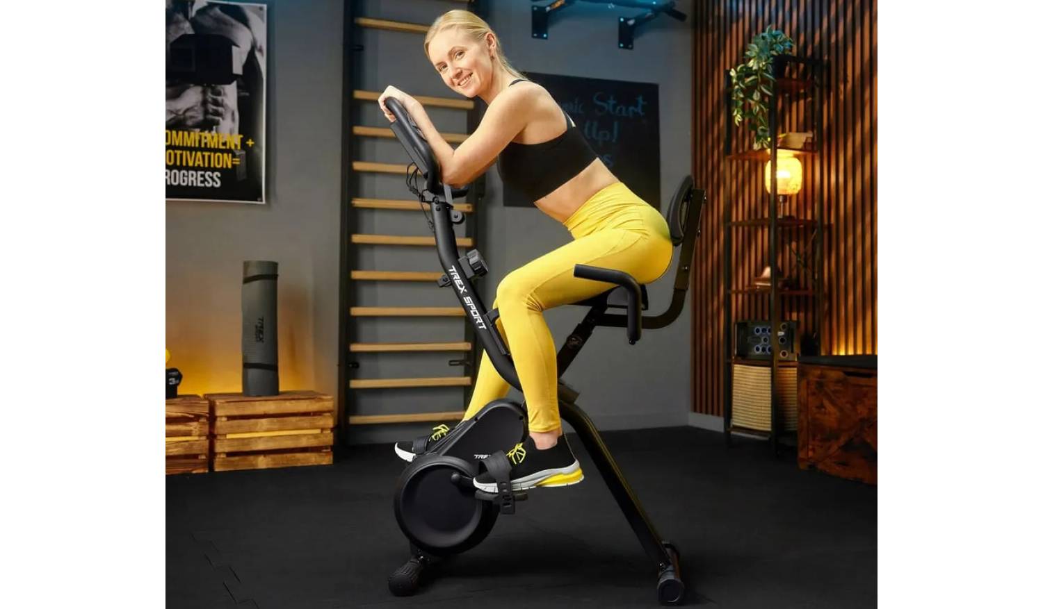 Велотренажер складной Trex Sport TX-390XB TRIBER магнитный черный 13 Велотренажер складной Trex Sport TX-390XB TRIBER магнитный черный 13